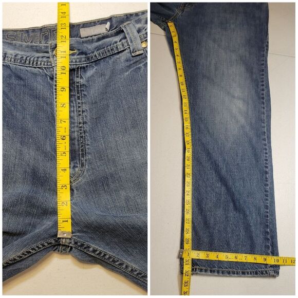 Levi's Silver Tab Jeans Loose Fit Blue Jeans Denim Men's Size 40 - Picture 14 of 14